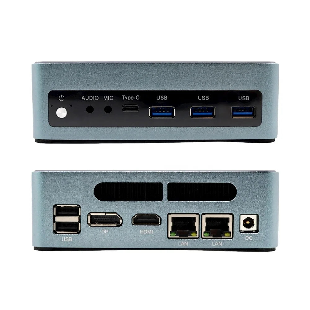 13th Gen Gaming Mini PC I7 1360P 1255U I5-1340P 2*DDR5 2*2.5G LAN Win11 Mini Desktop Office Mini Gamer Computer WiFi6