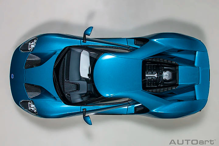Autoart 1:18 FORD GT 2017 Car Model Simulation Alloy