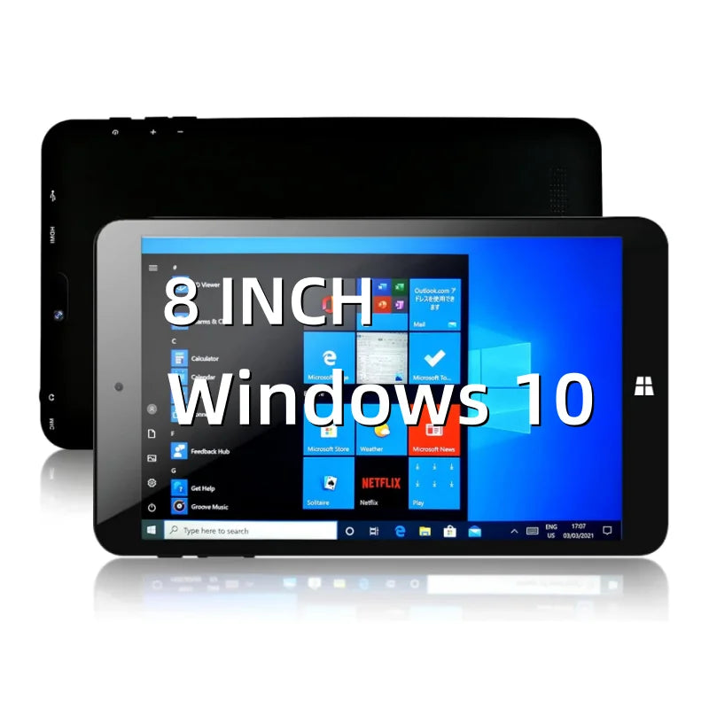 Free Drop Shipping 8'' Mini Tablets PC 1280x800IPS Quad Core 2GB RAM 32GB ROM Windows 10 Z8300 CPU Dual Cameras Wifi Netbook