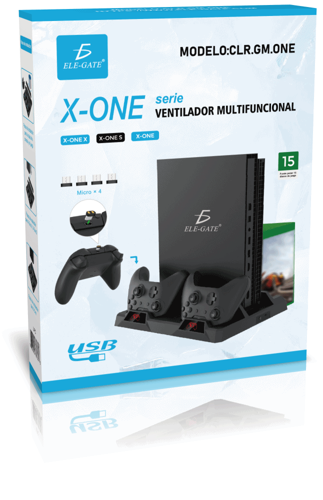 ELEGATE Multifunctional Charging Station for Controllers-Vertical Charger with LED Indicators Model CLR.GM.ONE