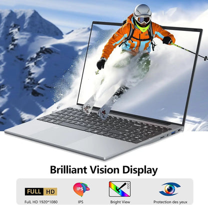 15.6" Intel Core i9 10980HK Laptop Computer PC Windows 11 Pro 16GB DDR 1TB 2TB SSD i9 Laptops Office Fingerprint Unlock Notebook PC