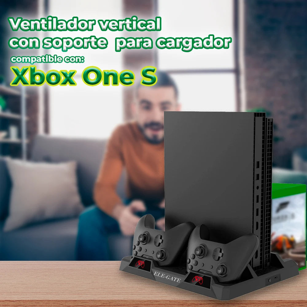 ELEGATE Multifunctional Charging Station for Controllers-Vertical Charger with LED Indicators Model CLR.GM.ONE
