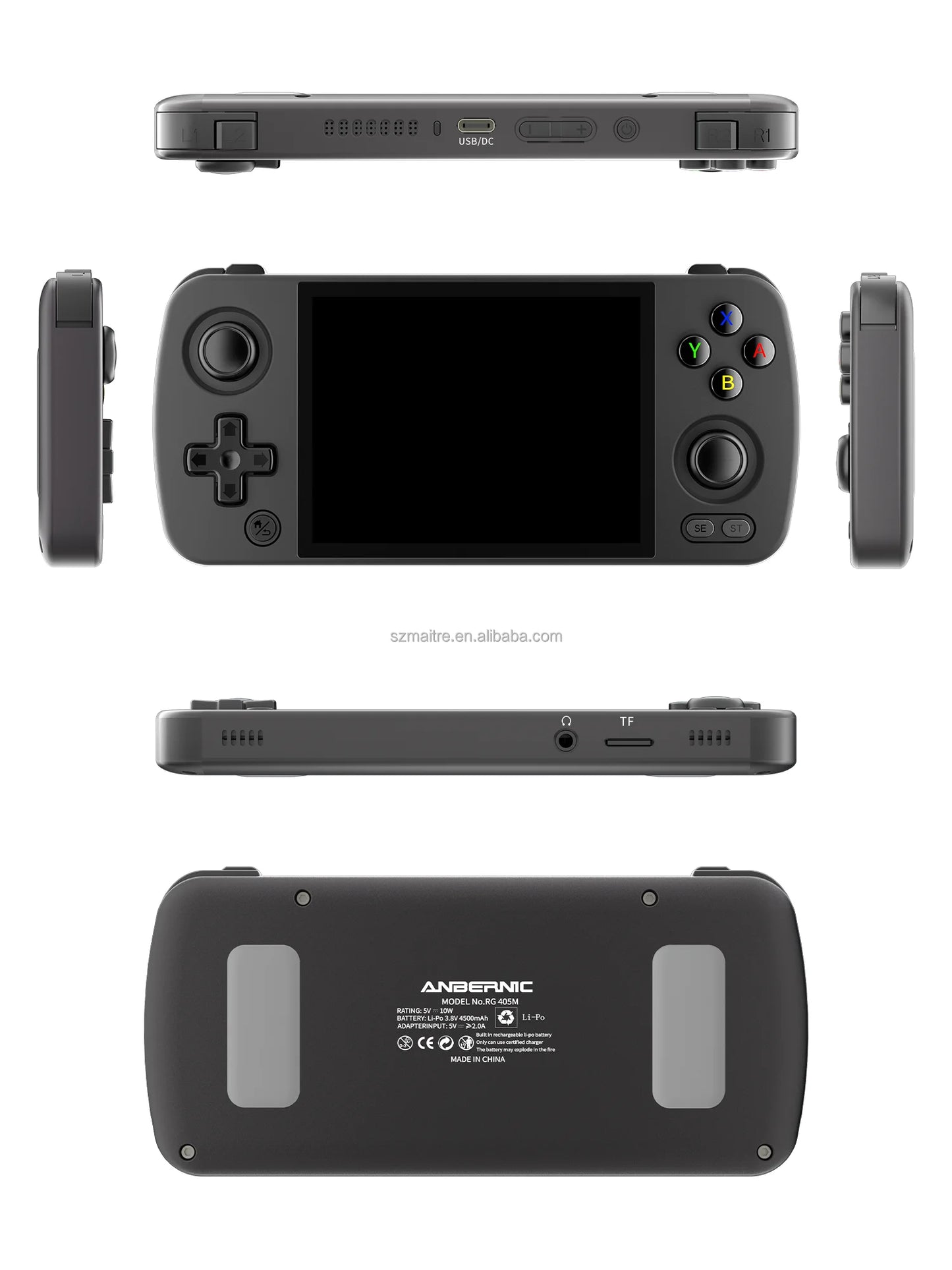 Mini Portable Anbernic Android 12 Newest Rg405m HD IPS Touch Screen Retro 3D Classic Game Console Supprting WiFi Connecting