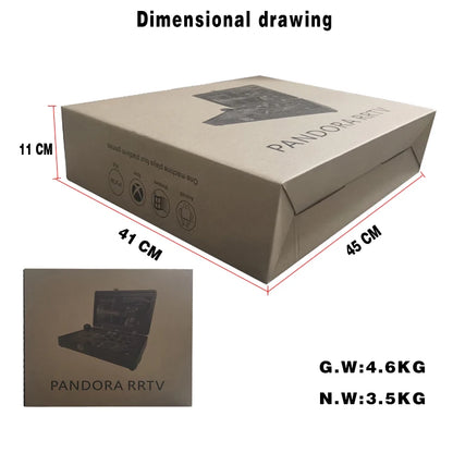 Custom 14-inch Screen Portable Folding Arcade Machine Joystick Gaming Box Arcade Machine Barton Retro Entertainment Game Machine