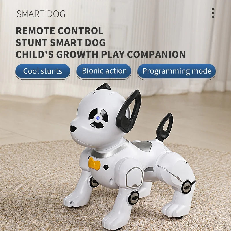 Smart Interactive Music Dancing Handstand Follow Bionic Programming Stunt Infrared Remote Control RC Robotic Pet Robot Dog Toys