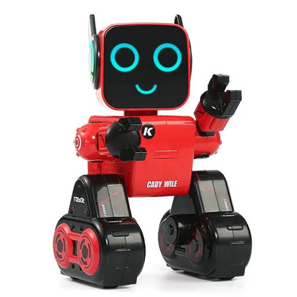 JJRC R4 Children's Smart RC Robot Toy 2.4G Remote Control ABS Plastic Light Sound Educational Toy for Ages 2-14 Years-Chassis