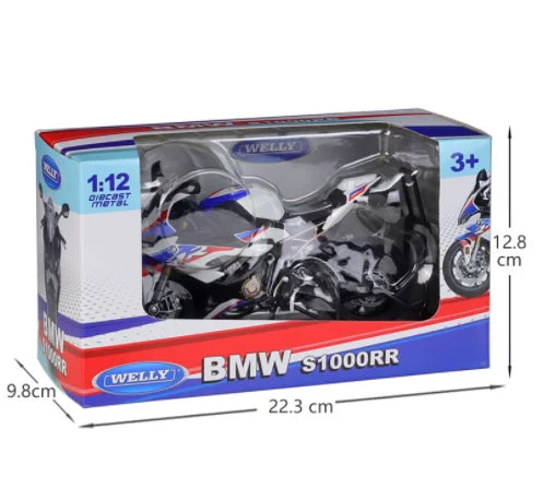 1:12 Motorcycles 2021BMW S1000RR Heavy Locomotive Alloy Motorcycle Simulation Model Toys