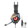 Soyto Factory OEM G15 Wired Gaming Headset RGB LED Lights Surround Sound for PC PS4 PS5 Laptop with Mic Stereo Audio Wholesale