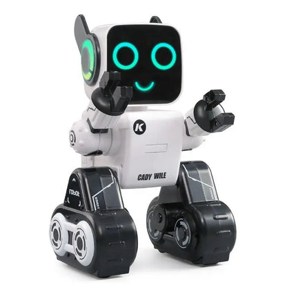 JJRC R4 Children's Smart RC Robot Toy 2.4G Remote Control ABS Plastic Light Sound Educational Toy for Ages 2-14 Years-Chassis