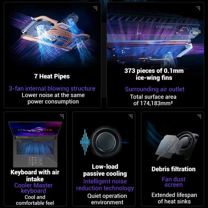 asus Rog Strix Scar G614 Laptops Brand New AMD Ryzen9 9955X3D Gaming Laptop Rtx5070 Ti-12G 16 Inch 2.5K 240Hz Notebook Gamer