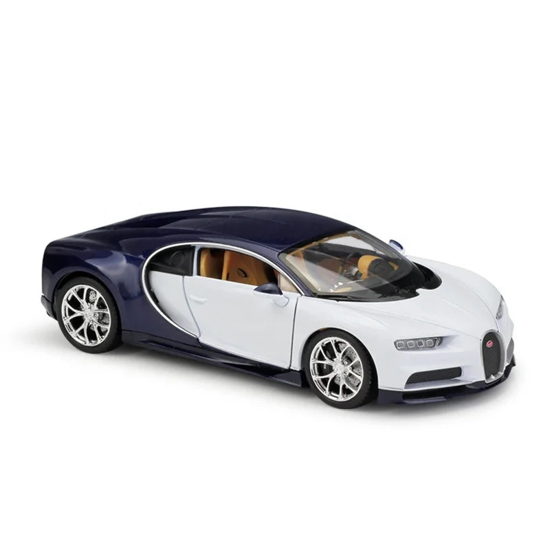 1:24 Scale Bugatti Vehicle Car Model Alloy Simulation Sports Car Vehicle 1/24 Diecast Model Cars Toys