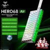 AULA HERO 68HE AIR INSTOCK 3-Mode Magnetic Switch Gaming Keyboard&Mouse E-sport Custom Mechanical Wired Keyboard Accessories