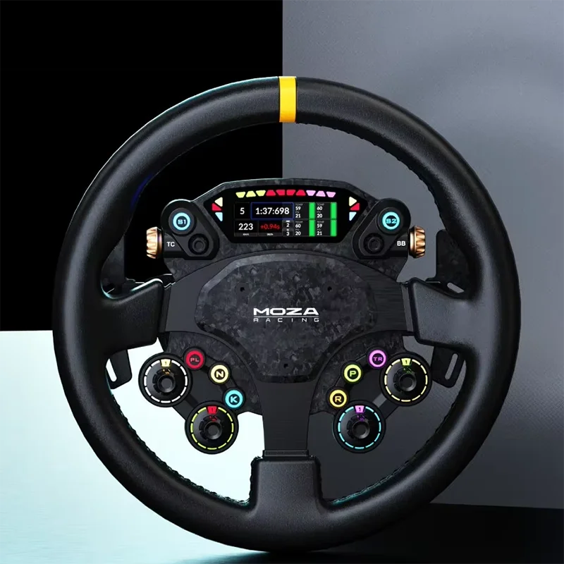 MOZA RS V2 Pro Wireless 2.4GHz Motion Sensing Racing Wheel Gaming PC Controller Game Wheel Steering High-quality ABS Plastic