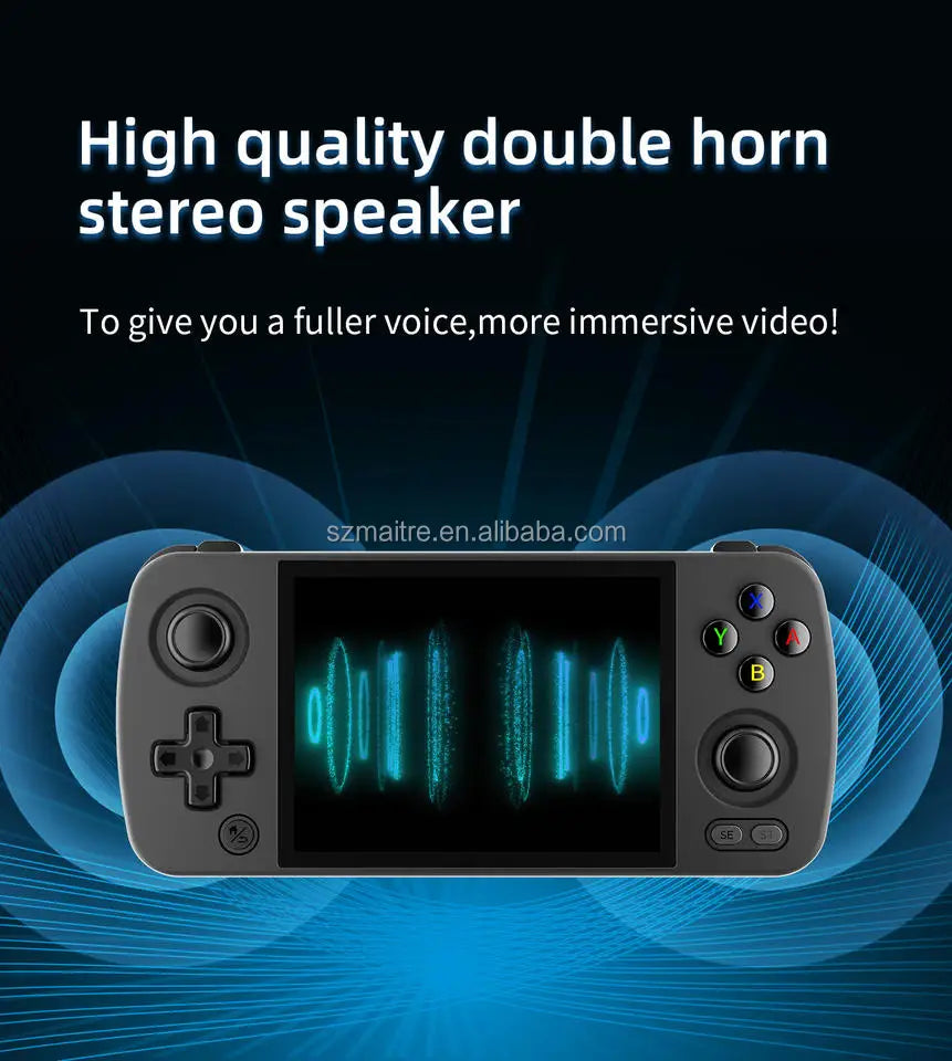 Mini Portable Anbernic Android 12 Newest Rg405m HD IPS Touch Screen Retro 3D Classic Game Console Supprting WiFi Connecting