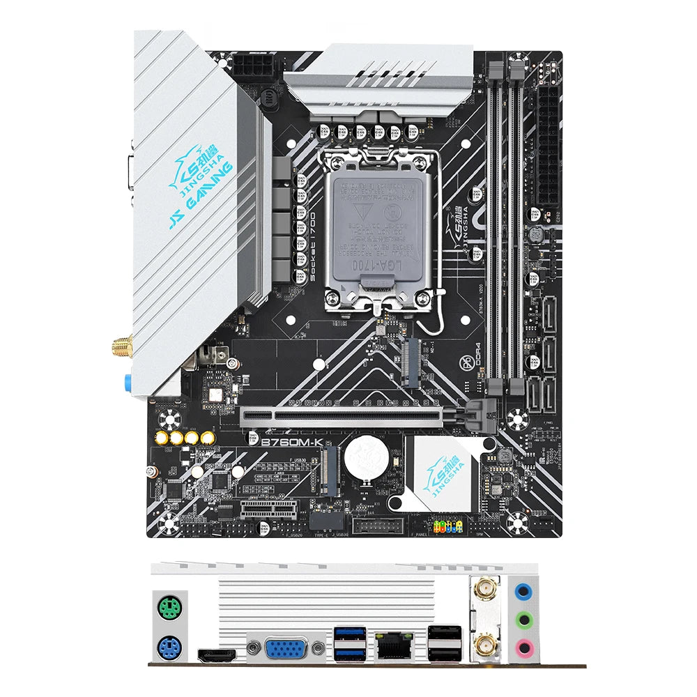 Jingsha New B760 LGA 1700 Socket Ddr4 Gaming Motherboard in Stock