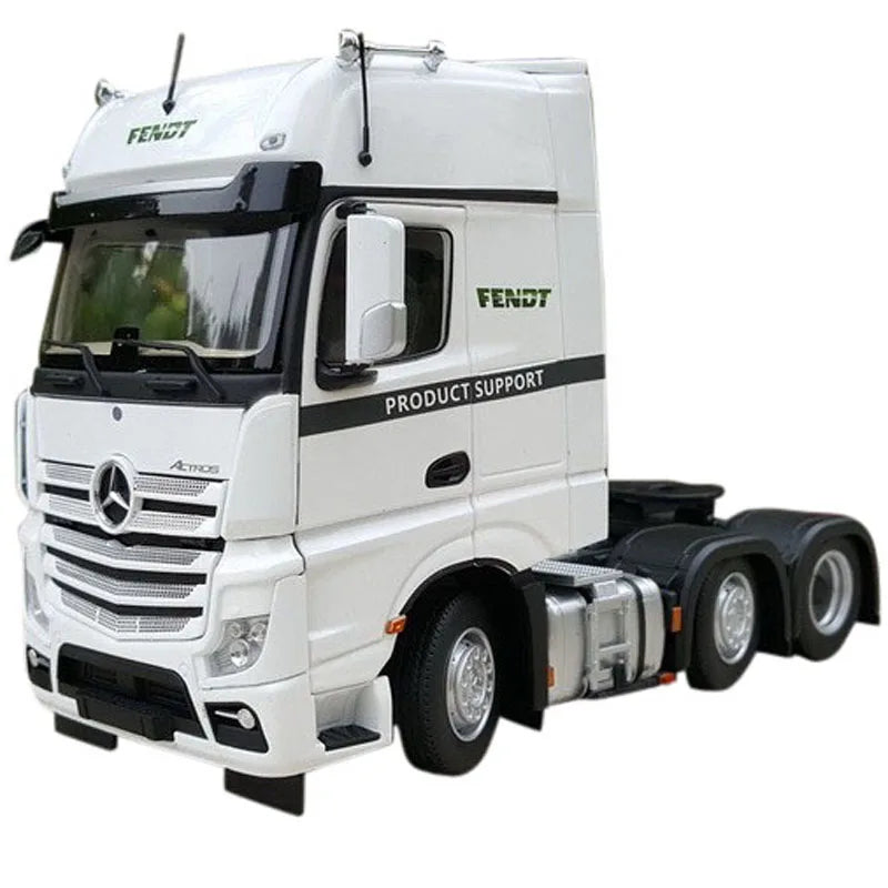 1/32 Benz Actros MP4 Tractor Trailer Car Model Alloy Container Truck Model  Transport Truck Tractor Alloy Coleccion