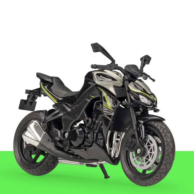 Motorcycle  Z 1000 R 1 :18 Diecast Model Cars Motorcycle Toy Cars for Kids