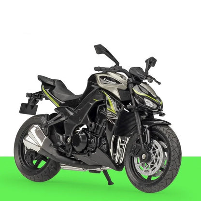 Motorcycle  Z 1000 R 1 :18 Diecast Model Cars Motorcycle Toy Cars for Kids