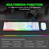 NG GTX350 Gaming Keyboard Mouse Combos Computer Laptop Backlight Gamer Kit LED Wired Usb Keyboard
