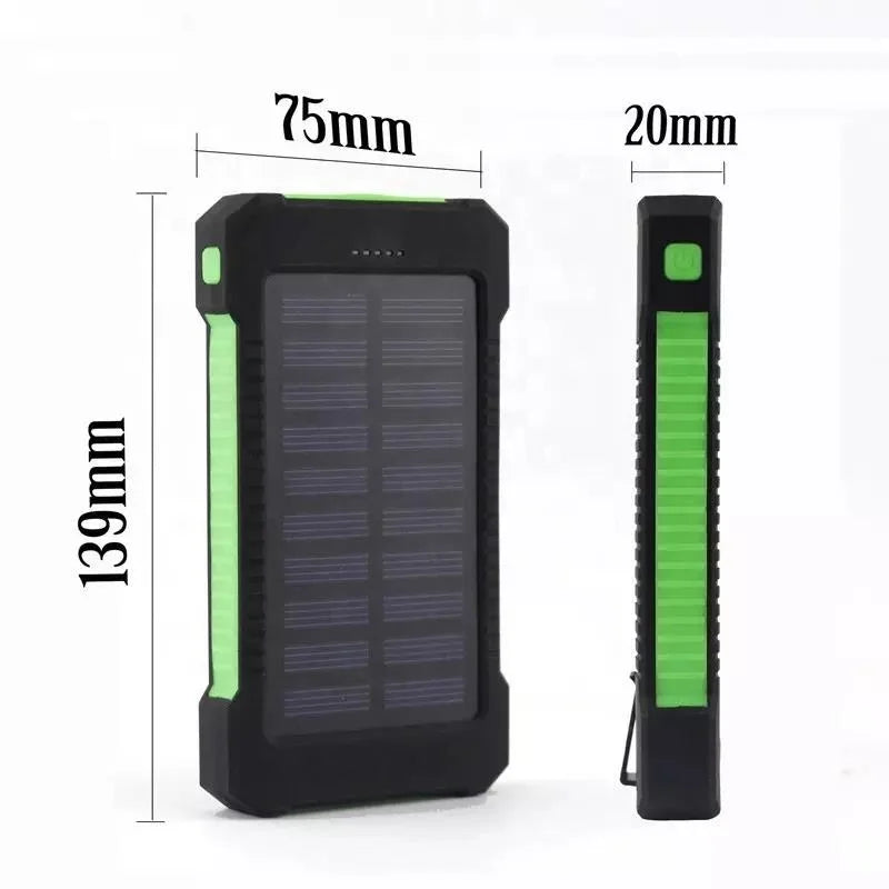 Trending Product New Arrival ODMOEM Portable Charger Powerbank Solar Mobile Power Supply 10000mah Power Bank Solar