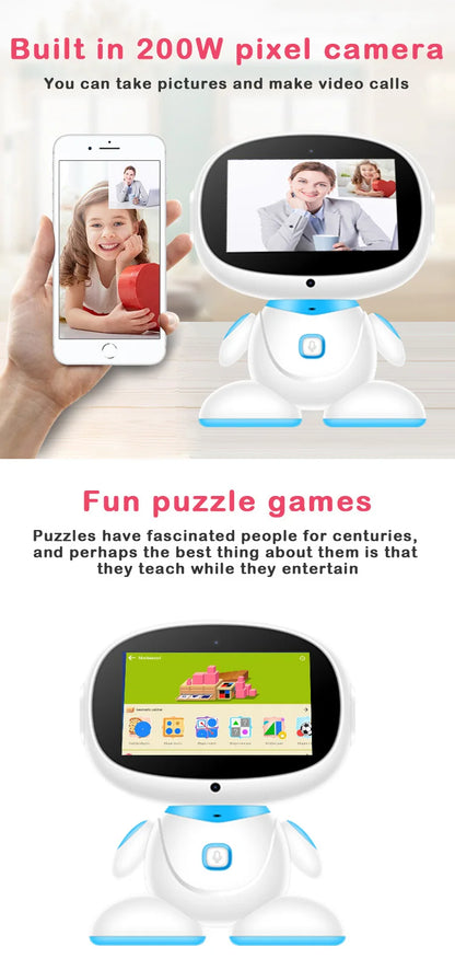 Remote Control Robot Intelligent Playing Kids Smart Educational Home Robots Early Educational Toy Robot