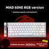 MAD68 Pro 60HE 87-Key Magnetic Axis Full Keyboard Mechanical Gaming Desktop with Hot Swap Quick Response for Entry Level Players