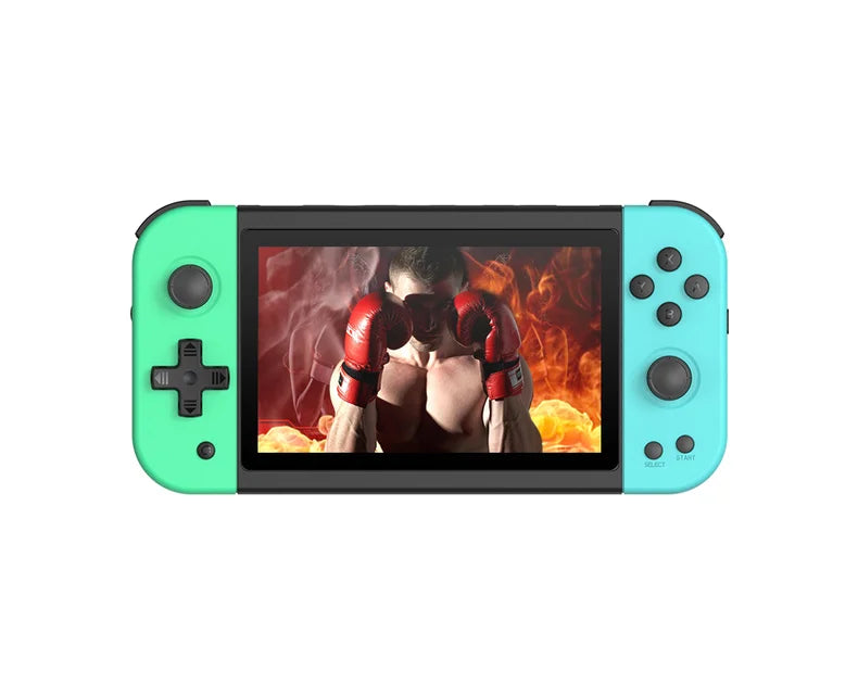 X51 Portable Video Game Console 5.1 Inch Retro Classic Handheld Game Player with Wi-Fi Built-in Emulators for Gifting