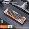 K68 Wireless Mechanical Keyboard 68 Keys Hotswap 2.4G/BT5.0 Dual-mode Full Size Gaming Keyboard with RGB Backlit USB Interface