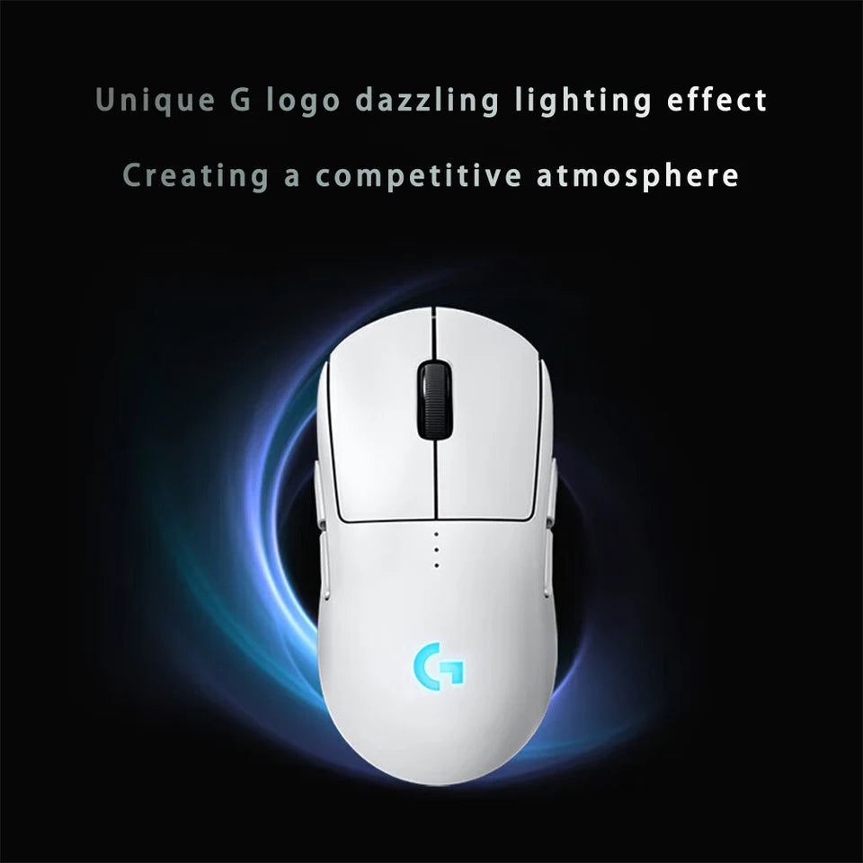 For Logitech (G) PRO X SUPERLIGHT 2 Ergonomic Wireless Gaming Mouse Laser USB Right Compatible Laptop/PC/Desktop/Computer GPW4