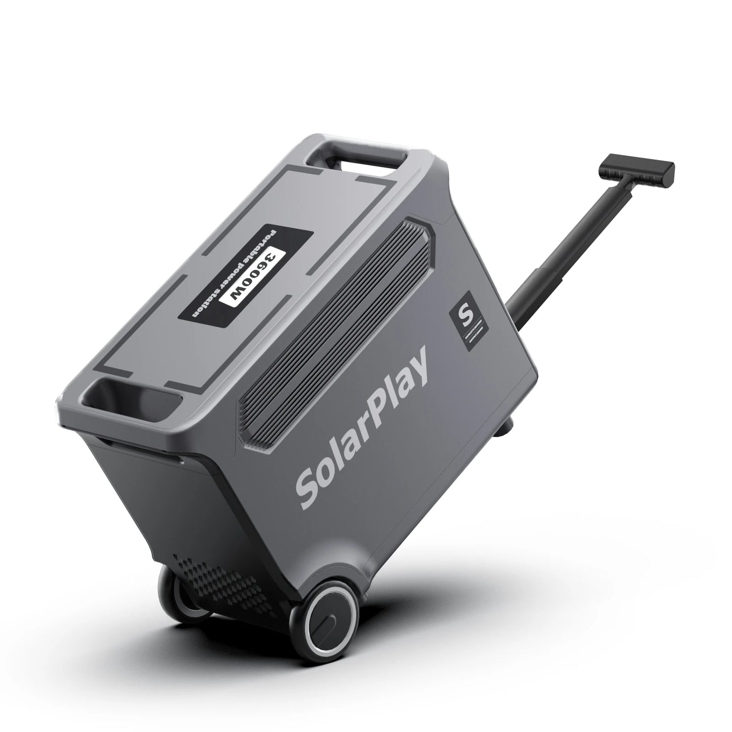 Solarplay 3600W Portable Mobile Power Station, Meet Your Outdoor Power Needs for a Day