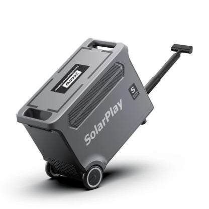Solarplay 3600W Portable Mobile Power Station, Meet Your Outdoor Power Needs for a Day