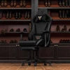 Computer Gaming Tomaz High Quality Customized Brown Ergonomic Computer Desk Reclining Gamer Seat Height Adjustment Feature