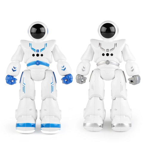 Popular Early Education Smart Kids Toys Space-Style Programming Robot Gesture Sensing Electric Remote Light Music Plastic