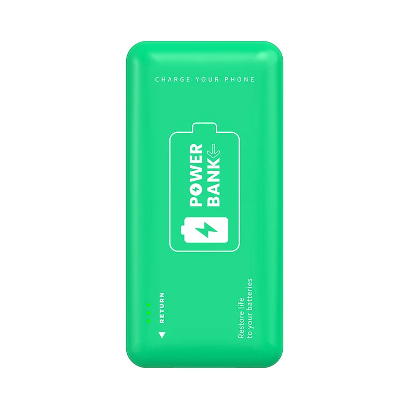 Portable 6000mAh Mobile Power Bank with 3 USB Cable Shareable and Compatible with Any Portable Power Source