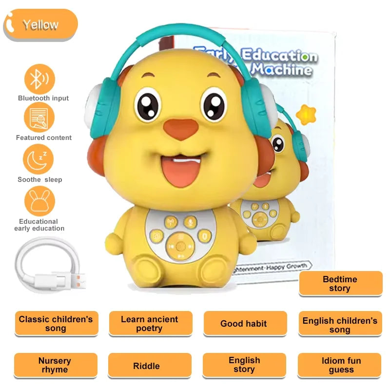 Rabbit Blue Tooth Speaker Education Baby Machine Song  Early Education Story Toy Robots Baby Toys ai  Songs ai toys for kids