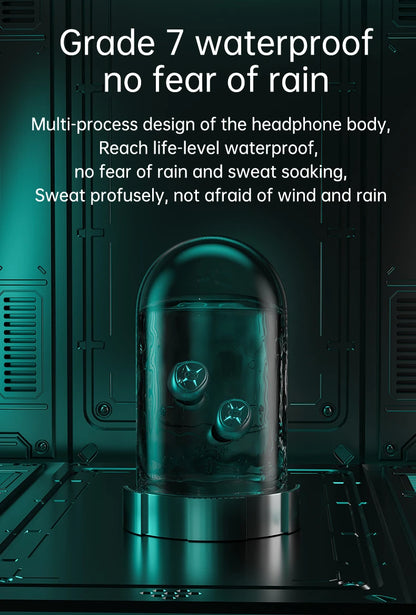 Mech Style DX07 Gaming TWS Earphone BT 5.3 RGB Led Light Digital Auriculares Audifonos HIFI Headphone DX-07 True Wireless Earbud