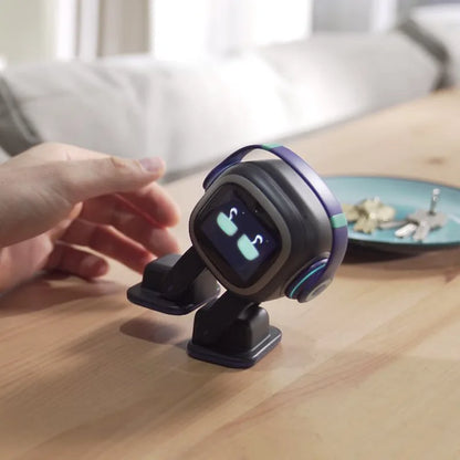 In Stocks Desktop Toys EMO AI Robot Intelligent Emotional Interactive Voice Smart Children Go Home Emo