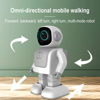 2023 Smart Educational DIY Dancing Rabbit Robot for Kids Programmed BT Speaker Chat with GPT