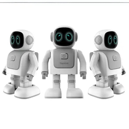 2023 Smart Educational DIY Dancing Rabbit Robot for Kids Programmed BT Speaker Chat with GPT