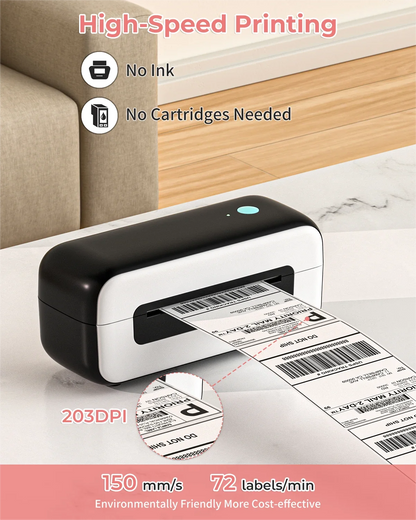 Phomemo B246D Portable Thermal Shipping Label Printer 4x6 Home/Office/Waybill Barcode Maker Stock Product