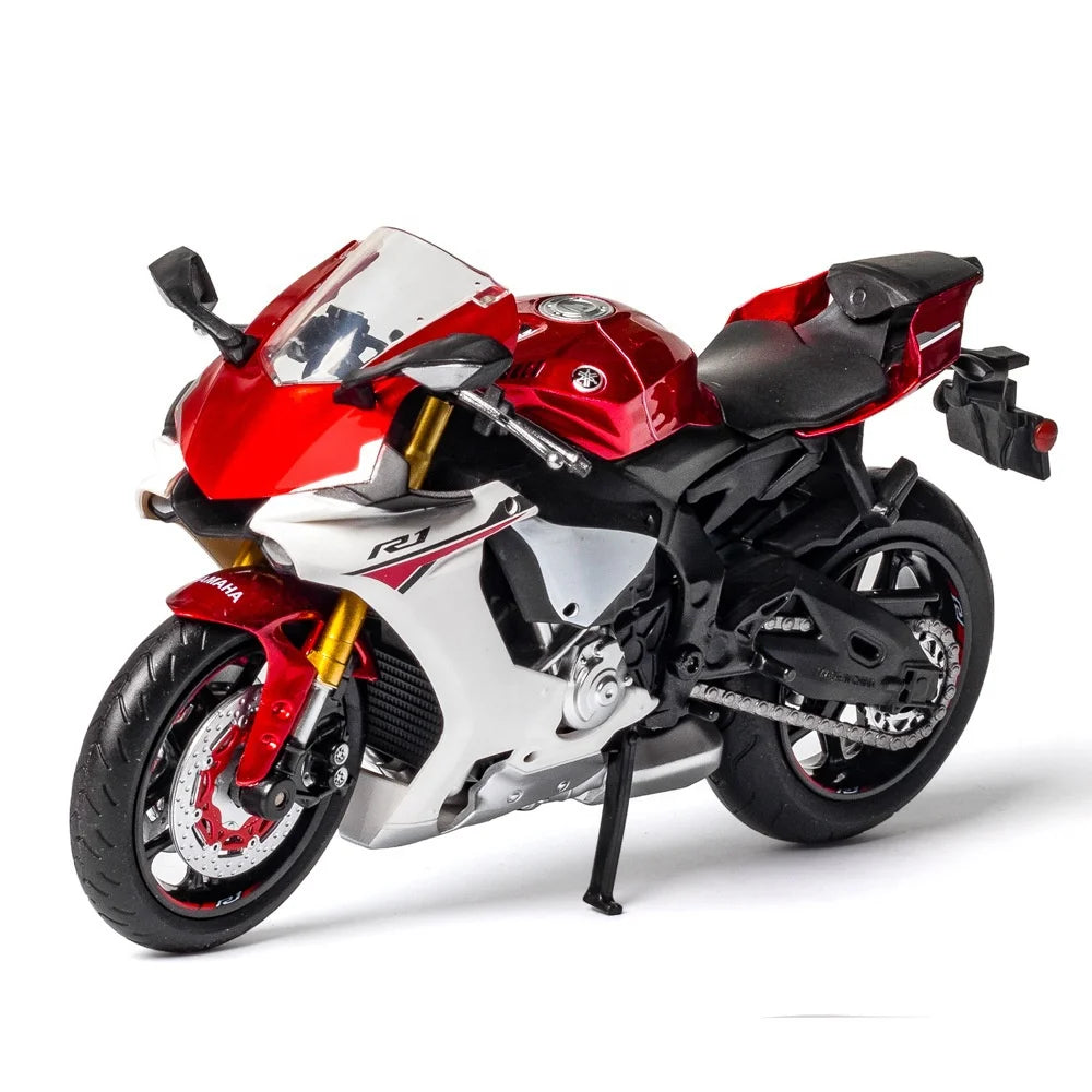 Motorcycle 1/12 YZF R1 Heavy Locomotive Alloy Motorcycle Alloy  Model Toy  Diecast Toy Vehicles for Boy Toy Gift