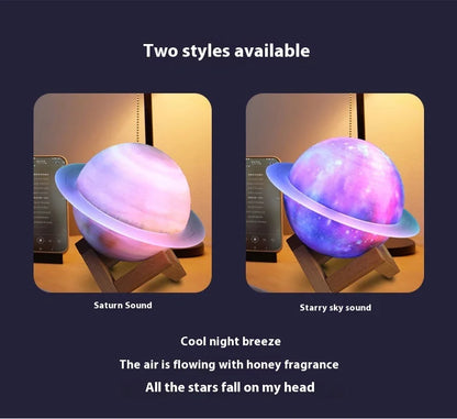 High-End Saturn for Bluetooth Gaming Speakers for Your Girlfriend Color-Changing Night Light Battery-Powered with Gift Included