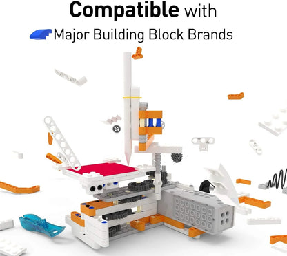 Makerzoid Coding Robot Kits 26 in 1 Set STEM Educational Toy Remote Control Programmable Robotics Kit