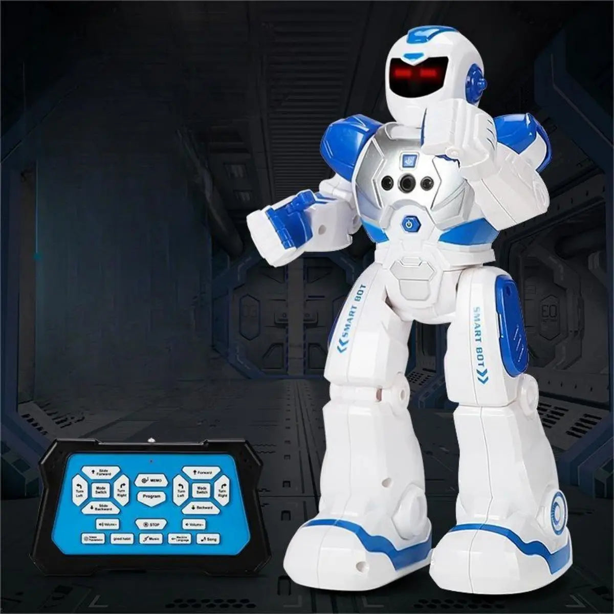Factory New Arrival Kids RC Intelligent Dancing Remote Control Singing Moon Walking Gesture Sensing Kit Educational  Robot Toys