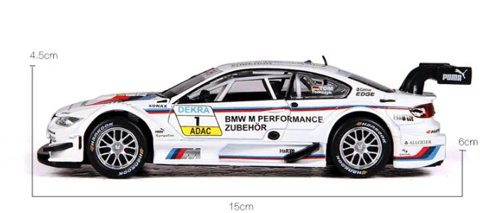 MSZ Manufacturer Die Cast Model M3  Car Alloy Model Six Door  Light Pullback Metal Car Model Toy