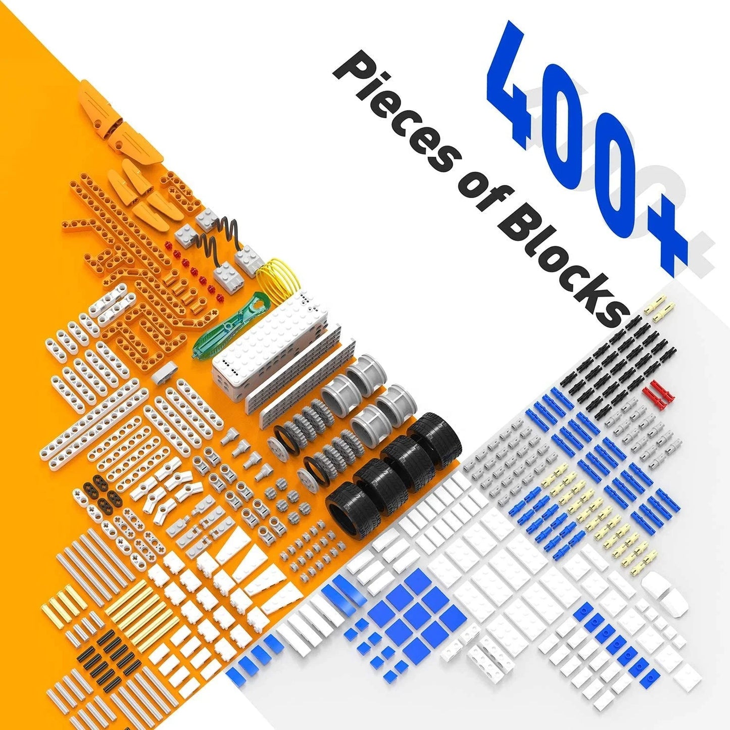 Makerzoid Coding Robot Kits 26 in 1 Set STEM Educational Toy Remote Control Programmable Robotics Kit