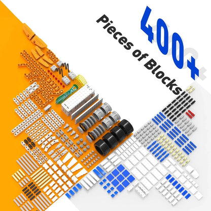 Makerzoid Coding Robot Kits 26 in 1 Set STEM Educational Toy Remote Control Programmable Robotics Kit
