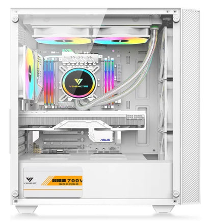 Custom Popular Design Gaming ATX USB3.0 Tempered Glass Computer PC Case Gaming Computer Cases
