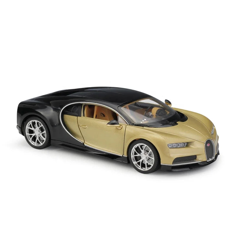 1:24 Scale Bugatti Vehicle Car Model Alloy Simulation Sports Car Vehicle 1/24 Diecast Model Cars Toys