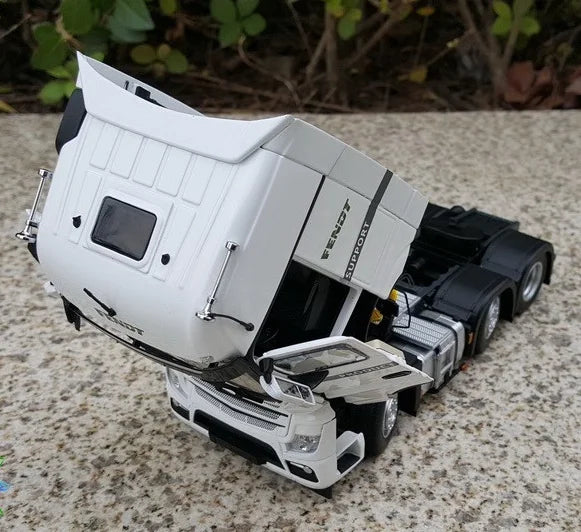 1/32 Benz Actros MP4 Tractor Trailer Car Model Alloy Container Truck Model  Transport Truck Tractor Alloy Coleccion